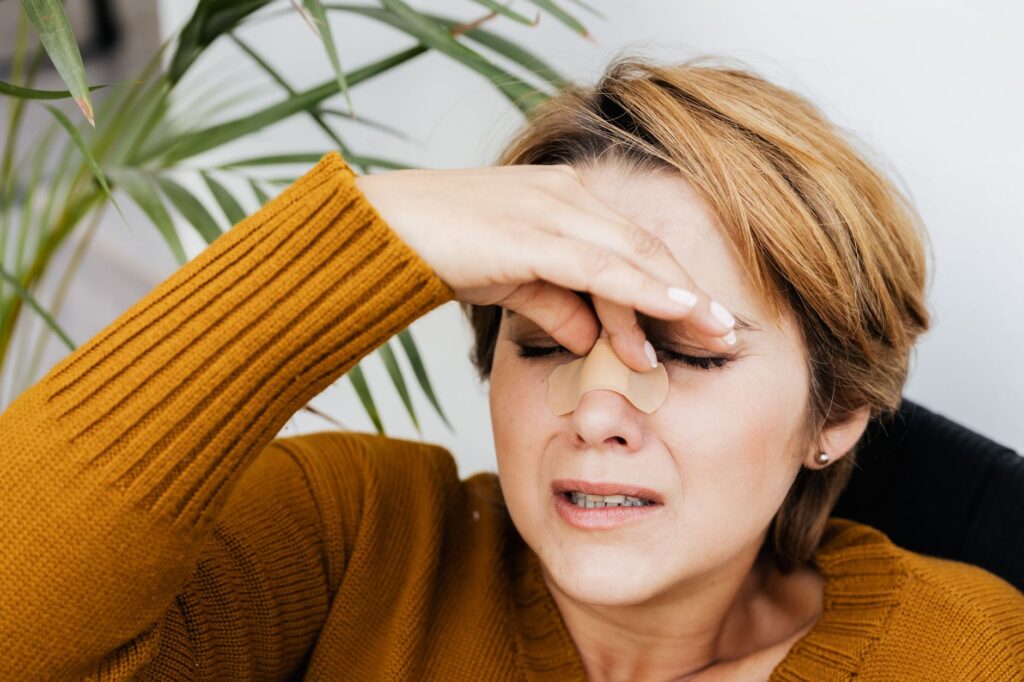 photo d'un nez ou d'un docteur ORL